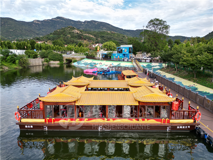 花果山景区14米画舫船