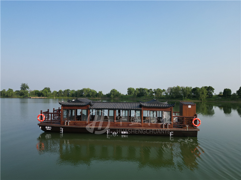 14米大型单层观光船